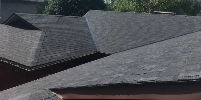Home exterior after a professional cleaning service